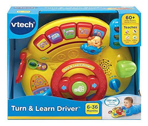 VTech Dön ve Öğren Sürücü, Sarı - 4