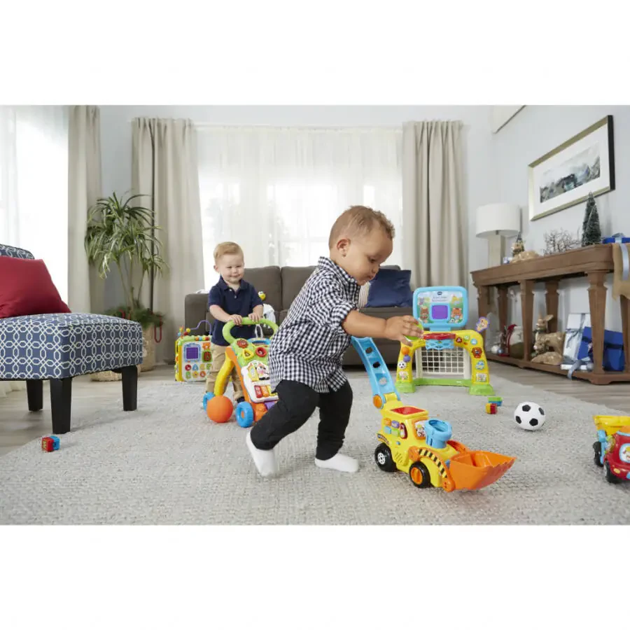 VTech Pop-a-Balls - Push and Pop Bulldozer Push & Pull Toys with Accessories Included, Baby and Toddler Toys - 11
