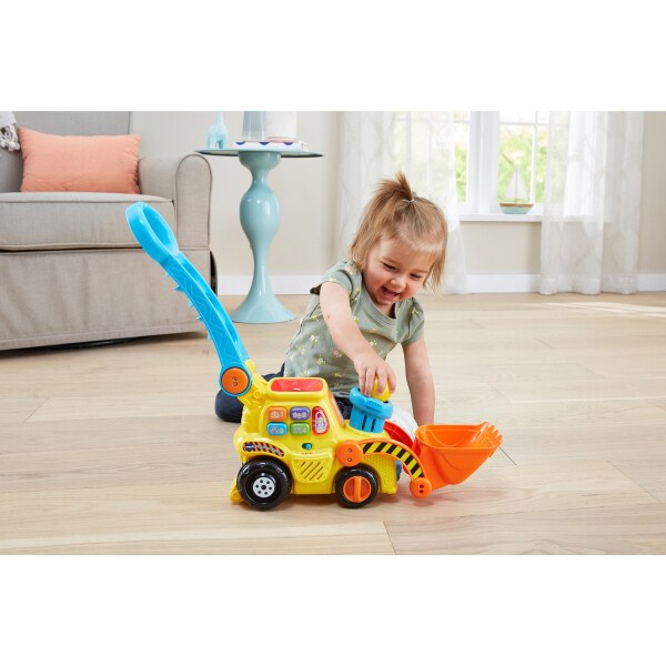 VTech Pop-a-Balls - Push and Pop Bulldozer Push & Pull Toys with Accessories Included, Baby and Toddler Toys - 28