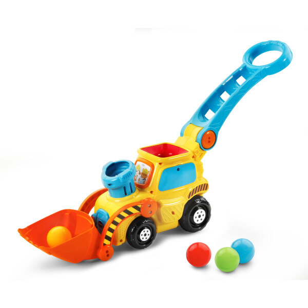 VTech Pop-a-Balls - Push and Pop Bulldozer Push & Pull Toys with Accessories Included, Baby and Toddler Toys - 31