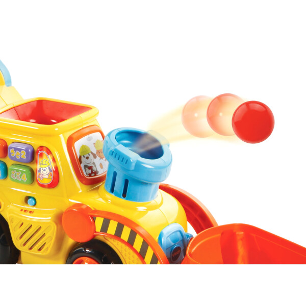 VTech Pop-a-Balls - Push and Pop Bulldozer Push & Pull Toys with Accessories Included, Baby and Toddler Toys - 18