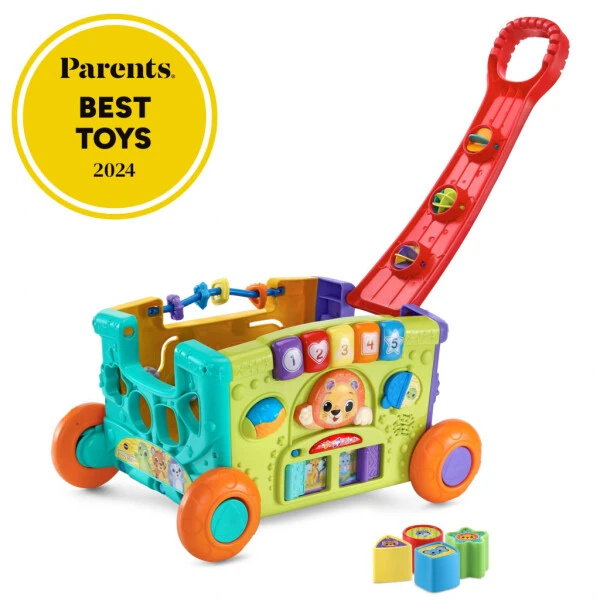 VTech Saralay va Kashf qilish Aktivlik Aravachasini Itar va Tortish O'yinchoqlari Aksessuarlar bilan - 2