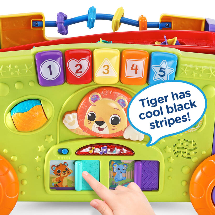 VTech Sırala & Keşfet Aktivite Arabası İtmeli & Çekmeli Oyuncaklar Aksesuarlarla - 20