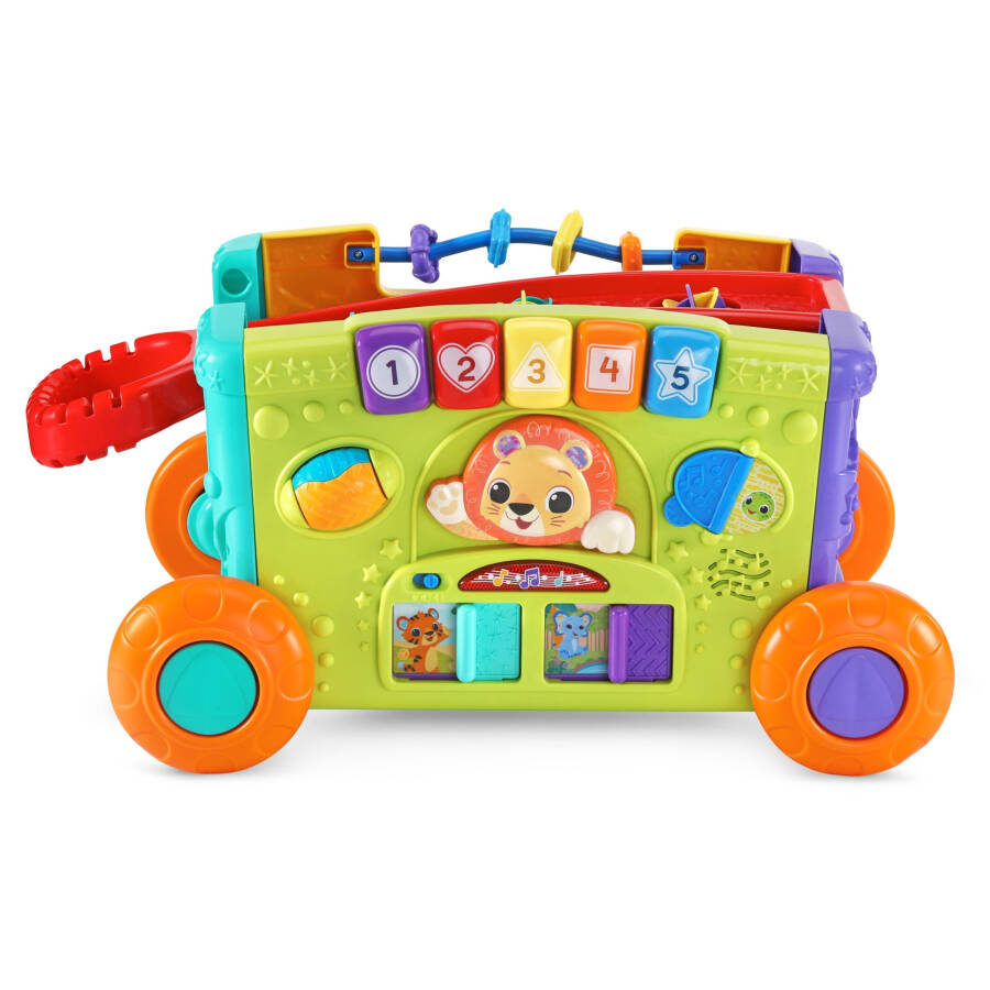 VTech Sort & Discover Activity Wagon Push & Pull Toys with Accessories Included - 29