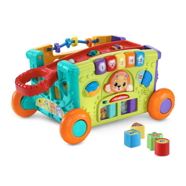 VTech Sort & Discover Activity Wagon Push & Pull Toys with Accessories Included - 31