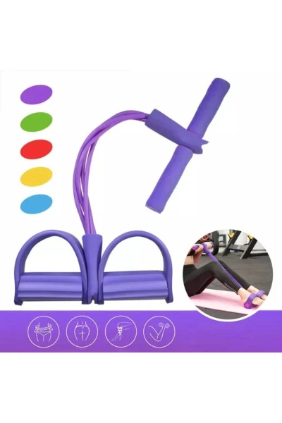 Vücud Şekillendirme Spor, Egzersiz, Antreman Aleti Body Trimmer 4 Lastikli Lisanslı Orjinal Ürün - LEYATON