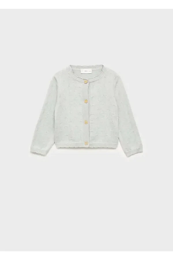 Вышитый трикотажный кардиган - 1