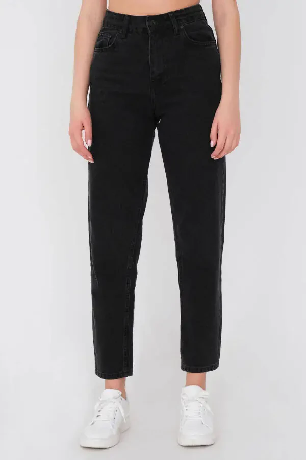 Высокие джинсы Mom Jean Pn5862-1-pns - 2