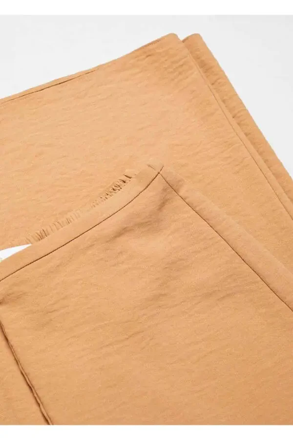 Высококачественные брюки с широкими штанинами - 6