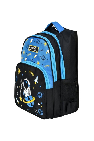 Waddell Astronaut Elementary School Backpack with Lunch Bag - 3