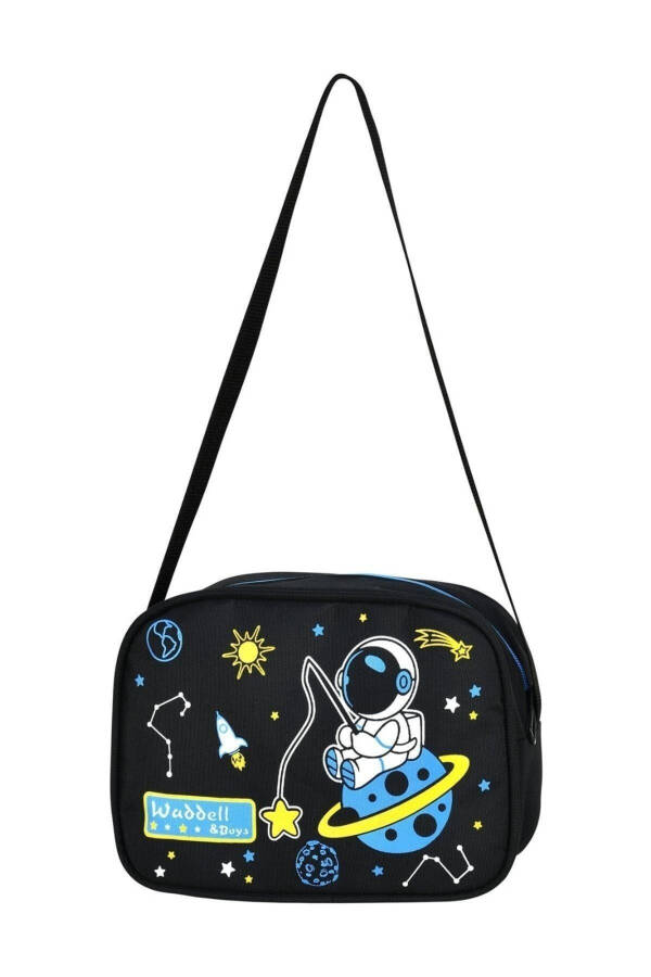 Waddell Astronaut Elementary School Backpack with Lunch Bag - 5