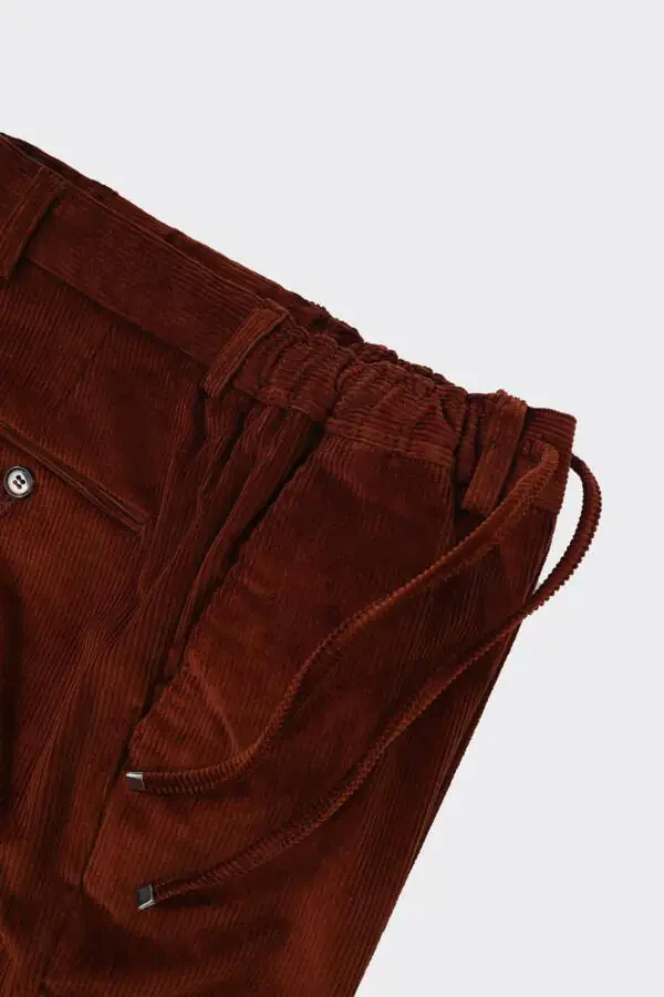 Waffle Fabric Jogger Men's Pants - 2