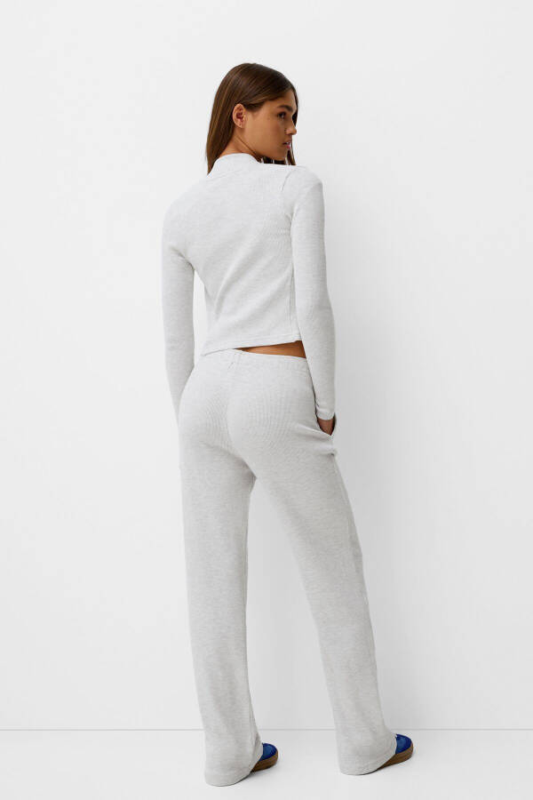 Waffle Knit Trousers - 4