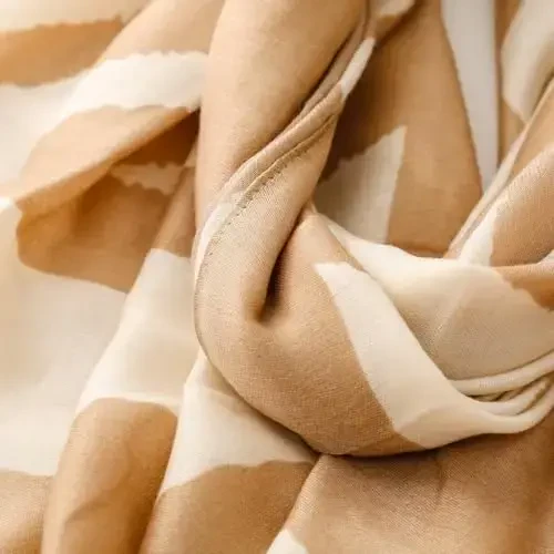 WaJuemy Travel Boho Scarf for Women Casual Lightweight PasModazoneina Scarves Fashion Multicolor Shawl Wraps with Fringed Beads - 5