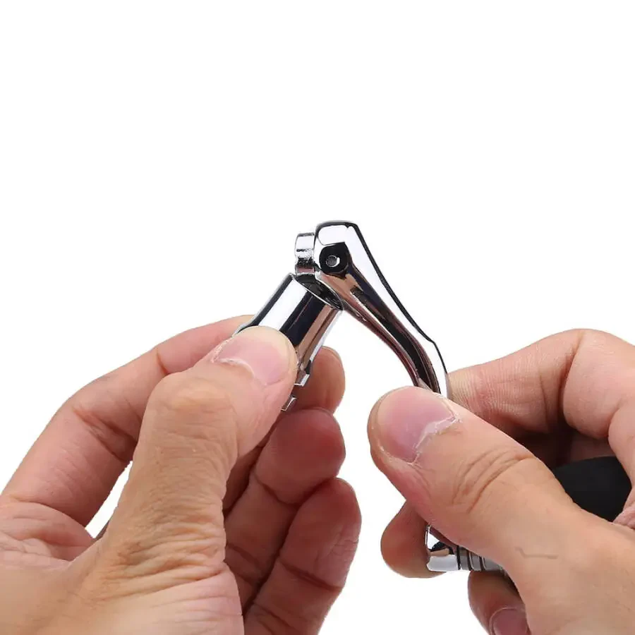 WALFRONT Reel Replacement Power Handle Metal Rocker Arm Grip for Spinning Fishing Reel, Reel Accessory, Reel Replacement Handle - 7