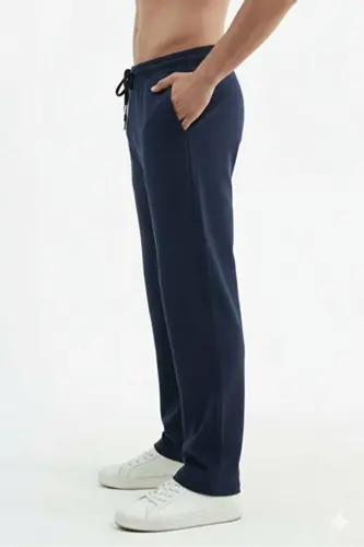 Walker Baggy 4-Pack Oversize Sweatpants Wide Leg 2 Thread Medium Thickness Long (ORIGINAL FIT)-BlackGrayNavyBlue Smoke - 4