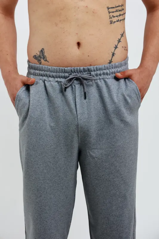 Walker Baggy Oversize Sport shim Bol Paça 2 Ip Orta Qalinlikda Uzun (ORIJINAL KALIP)-Füme - 6
