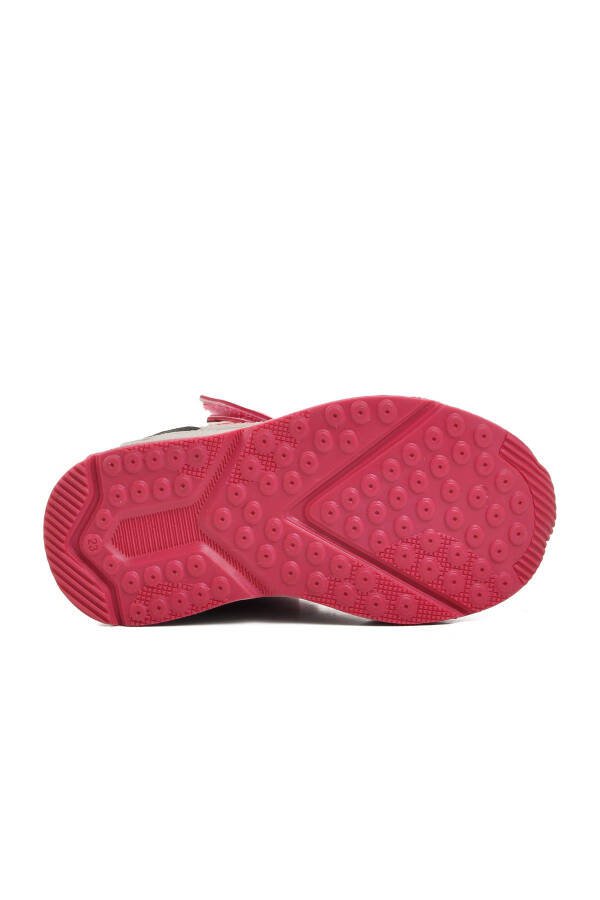 Walkway Fuchsia-Aqua Baby Booties - 5
