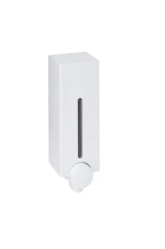 Wall Mounted Push-Type Liquid Soap Dishwashing Detergent Bottle Liquid Soap Dispenser 350ml 1 PIECE WHITE - 1