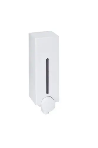 Wall Mounted Push-Type Liquid Soap Dishwashing Detergent Bottle Liquid Soap Dispenser 350ml 1 PIECE WHITE - 1