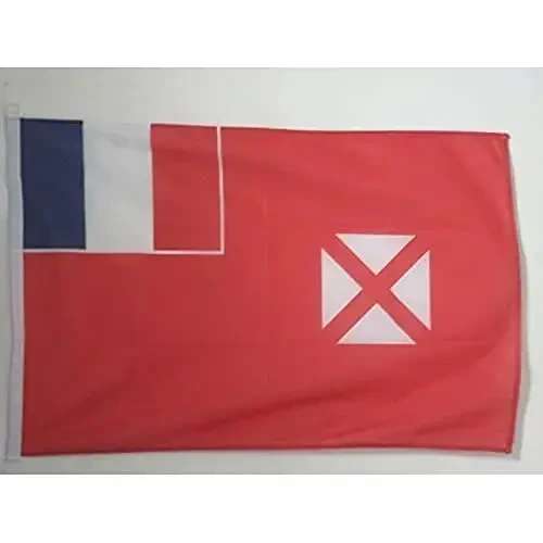 Wallis and Futuna NAUTICAL Flag 18'' x 12'' - Wallisian - Futunan flags 30 x 45 cm. - Banner 12x18 in for boat - AZ FLAG - AZ FLAG