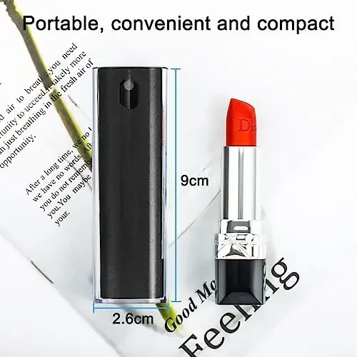 walrfid Screen Cleaner Touchscreen Mist Spray, walrfid Cleaning Kit for Electronic Smart Phone TV, Laptop, Tablet, PC, Computer LCD Flat Screens, Compatible with iPhone iPad MacBook Pro - Black - 6