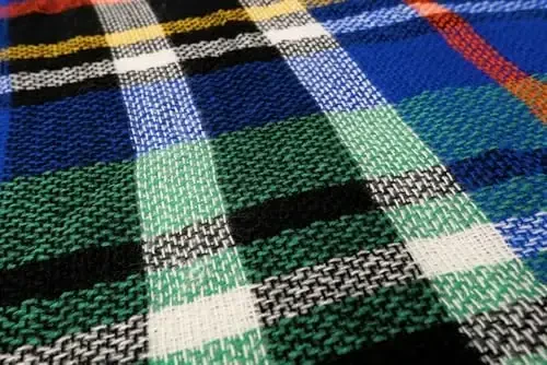 Wander Agio Womens Warm Long Shawl Winter Wraps Large Scarves Knit CasModazoneere Feel Plaid Triangle Scarf - 2