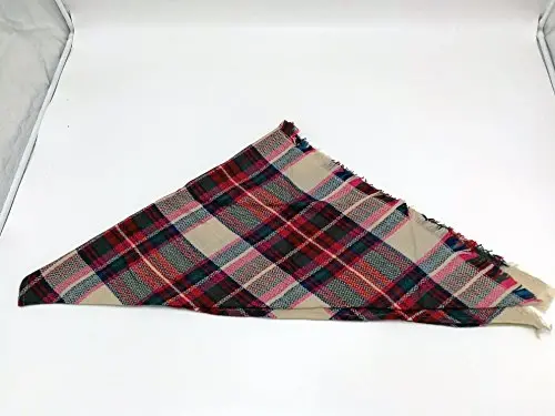 Wander Agio Ayollar uchun issiq uzun ro'mol Qishki o'ralgan katta sharflar Trikotaj CasModazoneere his Plaid Triangle Ro'mol - 4