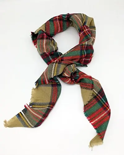 Wander Agio ayollar uchun issiq uzun roʻmol qishki oʻralmalar katta шарфlar трикотаж кашмирга oʻxshash plaid uchburchak шарф - 7