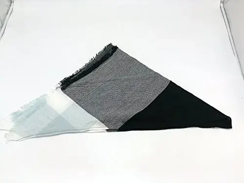 Wander Agio ayollar uchun issiq uzun roʻmol qishki oʻralmalar katta sharflar trikotaj CasModazoneere Feel Plaid Triangle roʻmol - 3