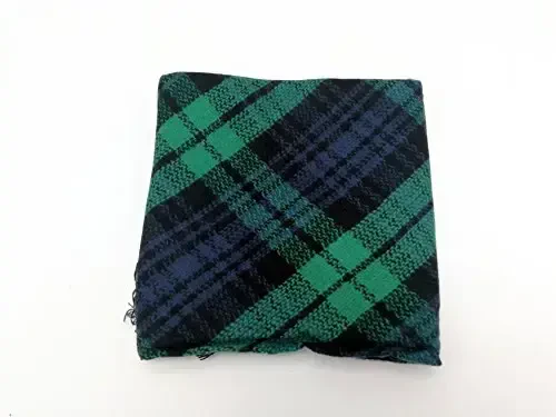 Wander Agio ayollar uchun issiq uzun ro'mol qishki o'ralmalar katta sharflar trikotaj CasModazoneere Feel Plaid uchburchak ro'mol - 4