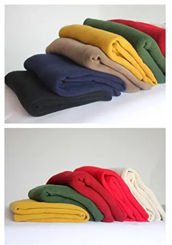 Wander Agio Womens Warm Winter Infinity Scarves Set Blanket Scarf Pure Color - 5