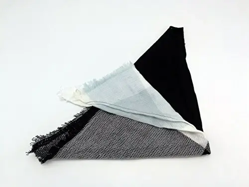 Wander Agio Womens Warm Long Shawl Winter Wraps Large Scarves Knit CasModazoneere Feel Plaid Triangle Scarf - 5