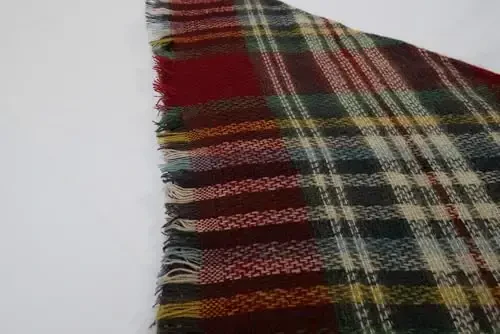 Wander Agio Womens Warm Long Shawl Winter Wraps Large Scarves Knit CasModazoneere Feel Plaid Triangle Scarf - 2