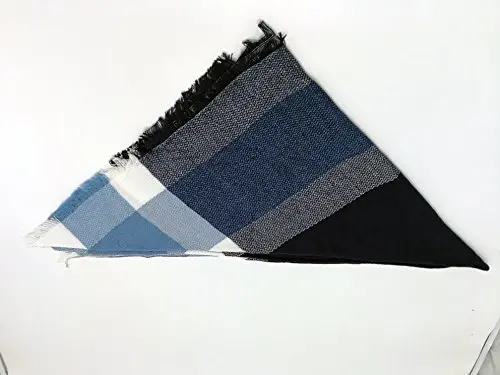 Wander Agio Womens Warm Long Shawl Winter Wraps Large Scarves Knit CasModazoneere Feel Plaid Triangle Scarf - 4