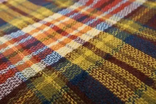 Wander Agio Womens Warm Long Shawl Winter Wraps Large Scarves Knit CasModazoneere Feel Plaid Triangle Scarf - 2