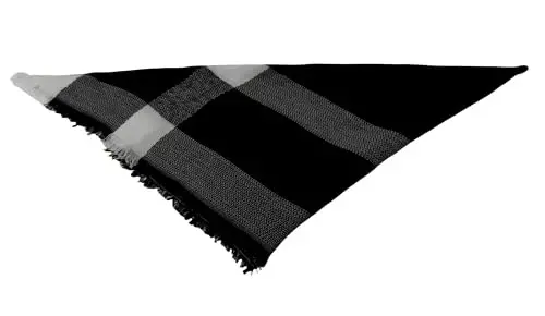 Wander Agio Womens Warm Long Shawl Winter Wraps Large Scarves Knit CasModazoneere Feel Plaid Triangle Scarf - 3