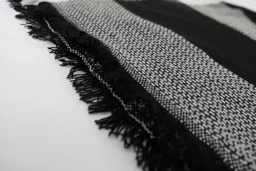 Wander Agio Womens Warm Long Shawl Winter Wraps Large Scarves Knit CasModazoneere Feel Plaid Triangle Scarf - 4
