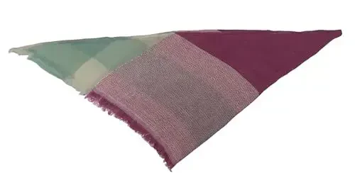 Wander Agio Womens Warm Long Shawl Winter Wraps Large Scarves Knit CasModazoneere Feel Plaid Triangle Scarf - 3
