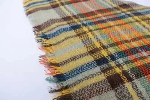 Wander Agio Womens Warm Long Shawl Winter Wraps Large Scarves Knit CasModazoneere Feel Plaid Triangle Scarf - 4