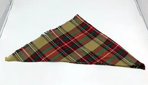 Wander Agio Womens Warm Long Shawl Winter Wraps Large Scarves Knit CasModazoneere Feel Plaid Triangle Scarf - 3