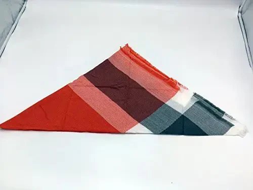 Wander Agio Womens Warm Long Shawl Winter Wraps Large Scarves Knit CasModazoneere Feel Plaid Triangle Scarf - 3