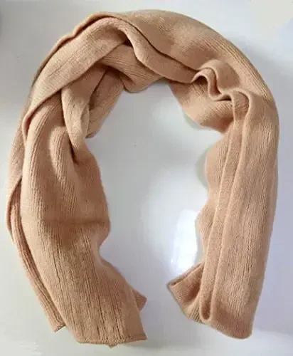 Wander Agio Women's Warm Scarves Long Shawl Winter Warm Large Scarf Pure Color - 3