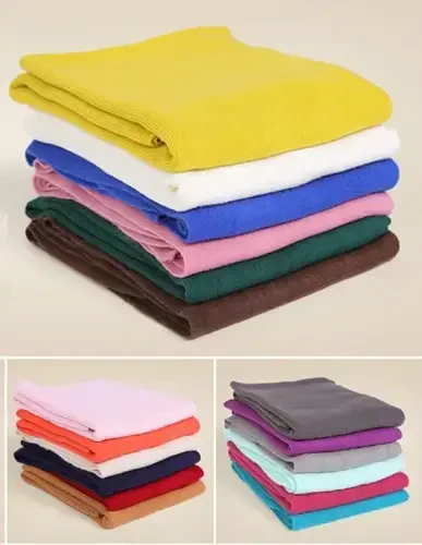 Wander Agio Women's Warm Scarves Long Shawl Winter Warm Large Scarf Pure Color - 5