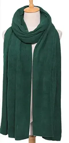 Wander Agio Womens Warm Winter Infinity Scarves Set Blanket Scarf Pure Color - 4