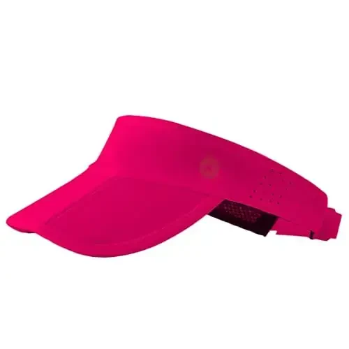 WANDER Sports Sun Visor Hats Adjustable Running Golf Tennis Mesh Folding Cap for Women Men - 1