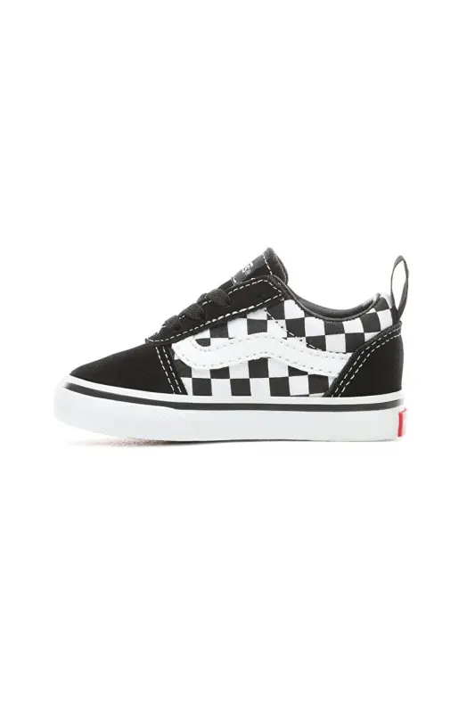 Td Ward Slip-on Unisex Çocuk Siyah Günlük Ayakkabı UNISEX ÇOCUK LS AYAKKABI VN0A3QU1PVJ1 - Siyah-BEYAZ - 8