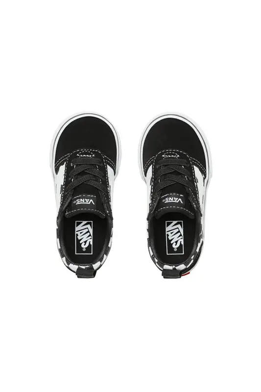 Td Ward Slip-on Unisex Çocuk Siyah Günlük Ayakkabı UNISEX ÇOCUK LS AYAKKABI VN0A3QU1PVJ1 - Siyah-BEYAZ - 10