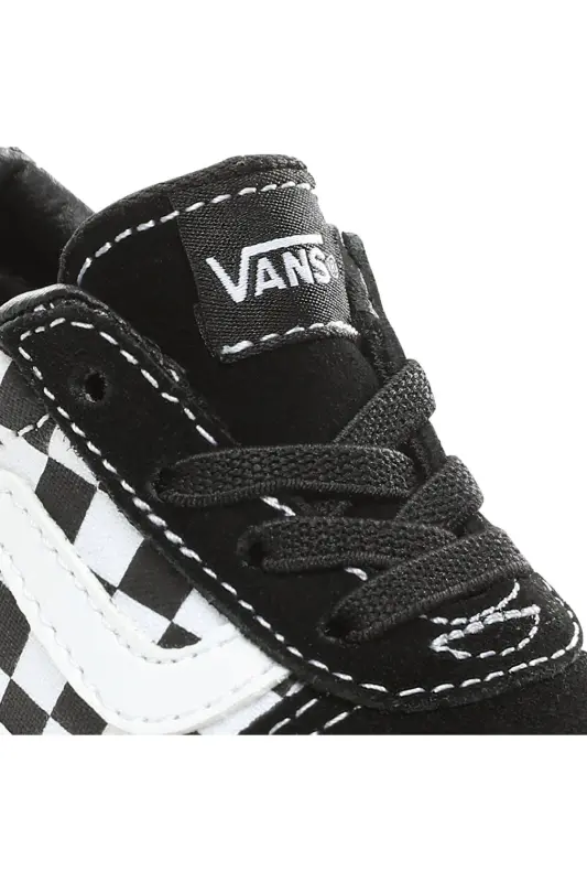 Td Ward Slip-on Unisex Çocuk Siyah Günlük Ayakkabı UNISEX ÇOCUK LS AYAKKABI VN0A3QU1PVJ1 - Siyah-BEYAZ - 12