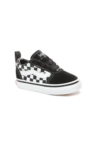 Td Ward Slip-on Unisex Çocuk Siyah Günlük Ayakkabı UNISEX ÇOCUK LS AYAKKABI VN0A3QU1PVJ1 - Siyah-BEYAZ - 3